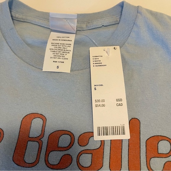 The Beatles T-Shirt Yellow Submarine Small New With Tags - Picture 5 of 8